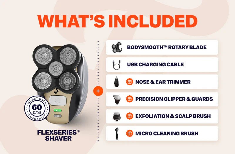 The Complete Body Shave— Safe for Every Zone