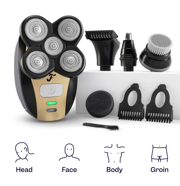 The Complete Body Shave— Safe for Every Zone